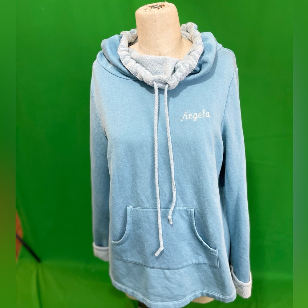 Angela Hoodie, baby blue, S